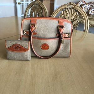 Dooney & Burke purse & matching wallet